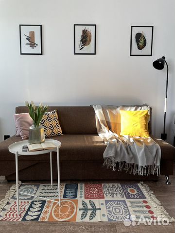 

Квартира-студия, 29 м², 2 кровати