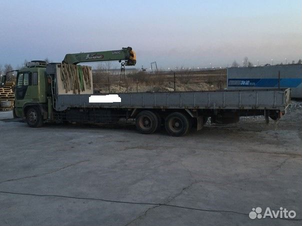 Услуги Кран борт 13т