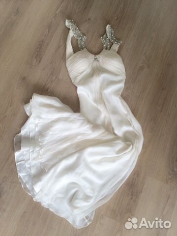 Вечернее свадебное выпускное платье Aidan Mattox