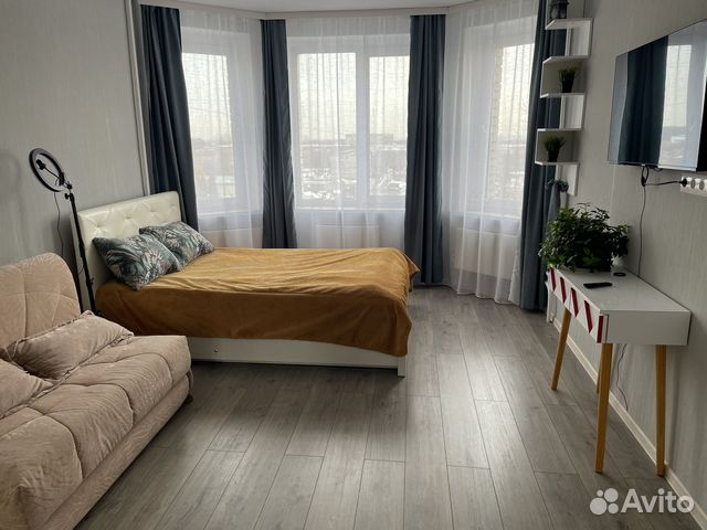 

1-к. квартира, 40 м², 2 кровати
