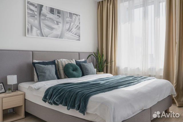 

Квартира-студия, 29 м², 2 кровати