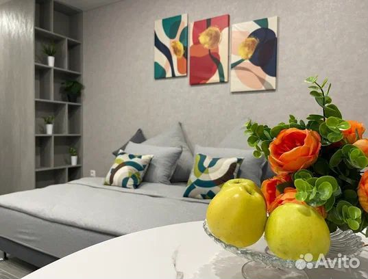 

Квартира-студия, 22 м², 2 кровати