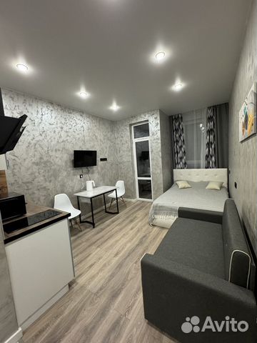 

Квартира-студия, 30 м², 2 кровати