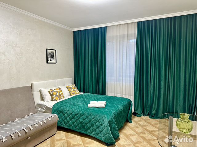 

Квартира-студия, 28 м², 2 кровати