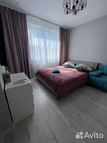 

1-к. квартира, 40 м², 2 кровати