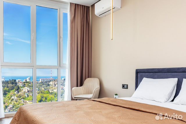 

1-к. квартира, 60 м², 2 кровати