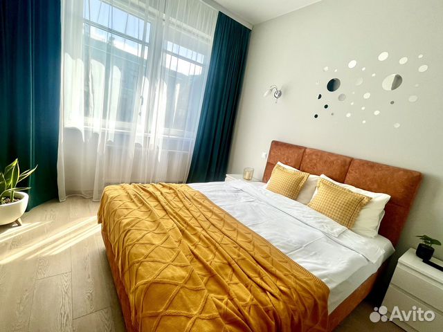 

1-к. квартира, 45,3 м², 2 кровати