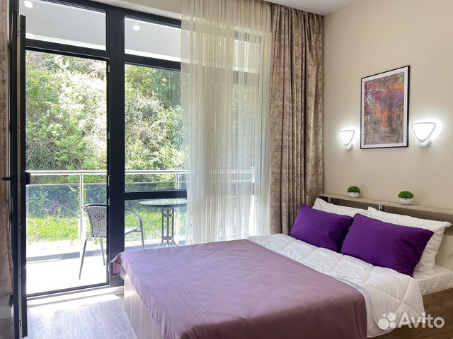 

Квартира-студия в апарт-отеле, 30 м², 2 кровати