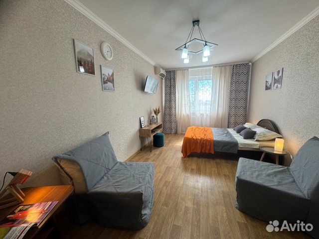 

1-к. квартира, 37 м², 1 кровать
