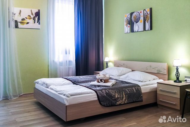 

Квартира-студия, 30 м², 2 кровати