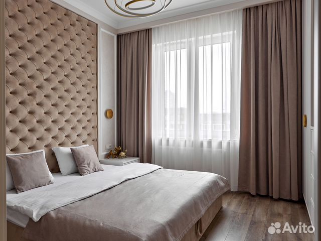 

1-к. квартира, 45 м², 2 кровати