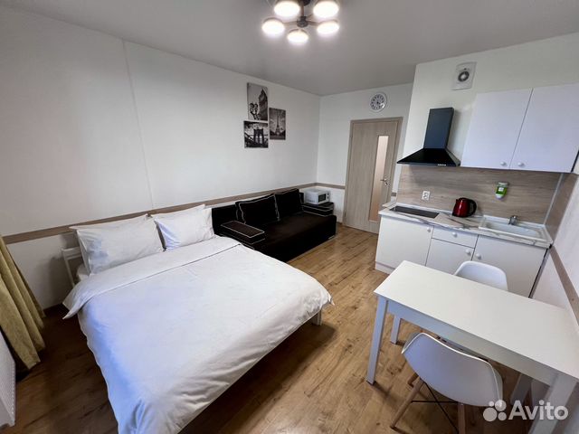 

Квартира-студия, 28 м², 1 кровать