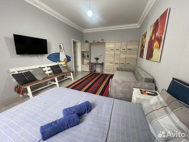 

1-к. квартира, 48 м², 4 кровати