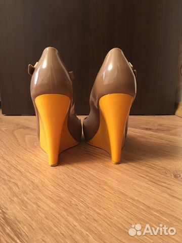 Босоножки Vivienne Westwood Melissa на танкетке