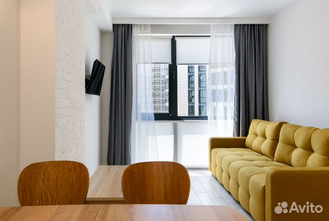 

1-к. квартира, 45 м², 2 кровати