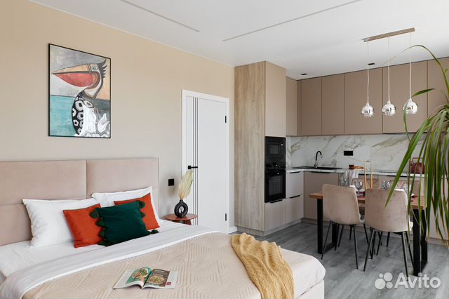 

Квартира-студия, 31 м², 1 кровать