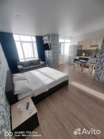

Квартира-студия, 45 м², 2 кровати