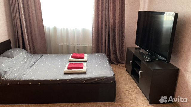 

1-к. квартира, 34 м², 2 кровати