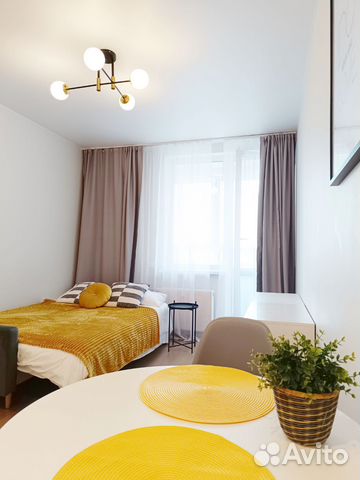 

Квартира-студия, 22 м², 1 кровать