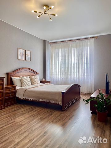 

1-к. квартира, 42 м², 2 кровати