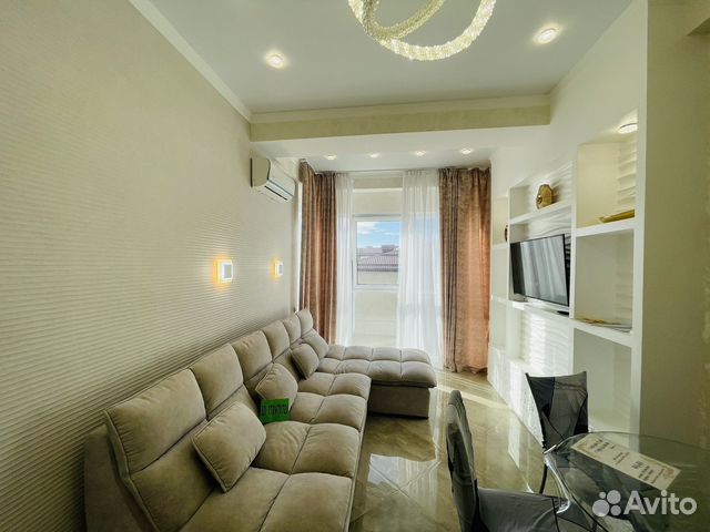 

1-к. квартира, 45 м², 2 кровати