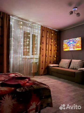 

Квартира-студия, 30 м², 2 кровати