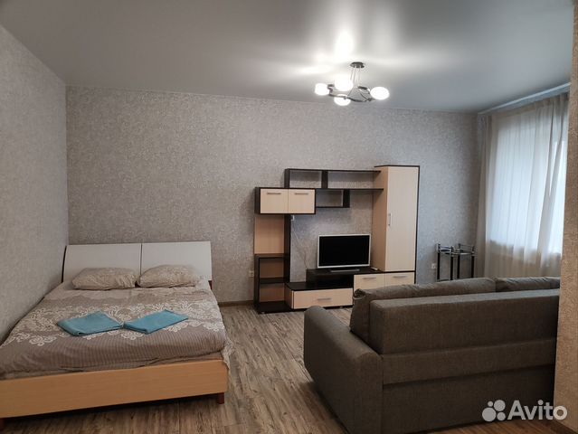 

Квартира-студия, 42 м², 2 кровати