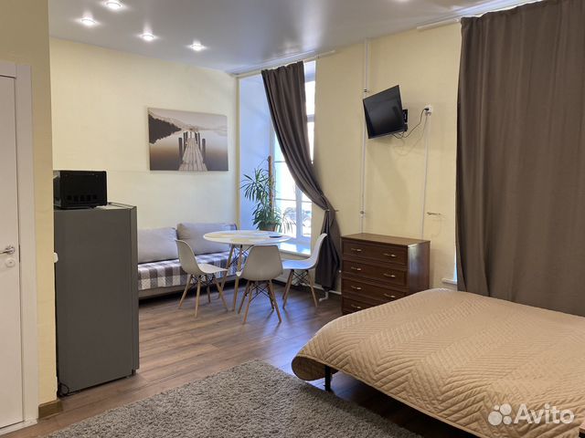 

Квартира-студия, 25 м², 2 кровати