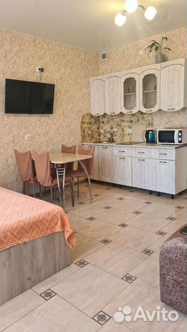 

Квартира-студия, 28 м², 2 кровати