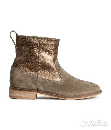 Новые полуботинки, натуральная замша Новые полуботинки, натуральная замша