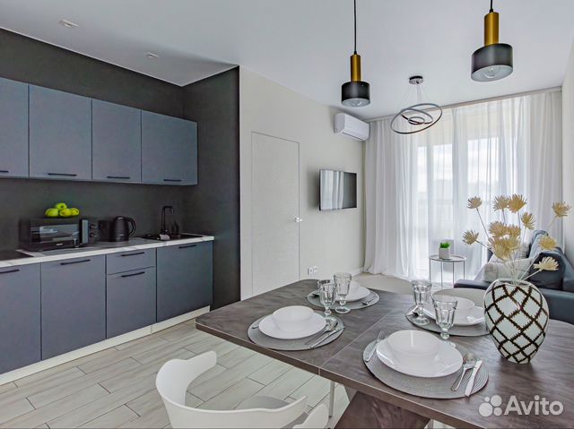 

1-к. квартира, 40 м², 2 кровати