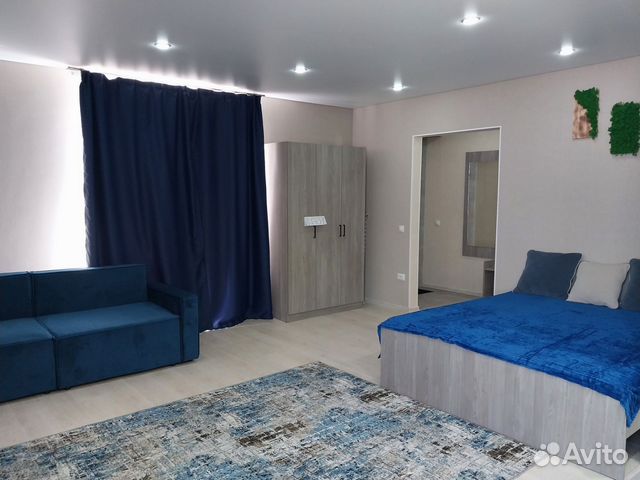 

Квартира-студия, 44 м², 2 кровати