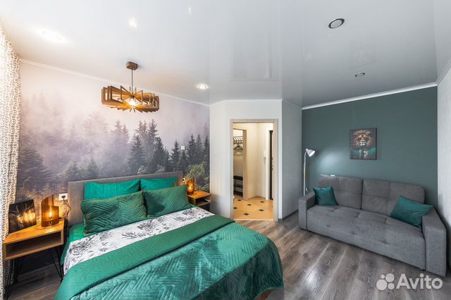 

1-к. квартира, 37 м², 2 кровати