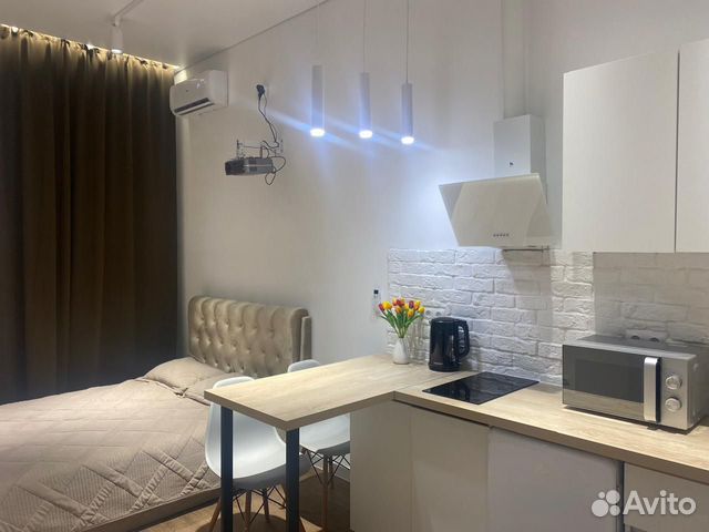 

Квартира-студия, 27 м², 1 кровать