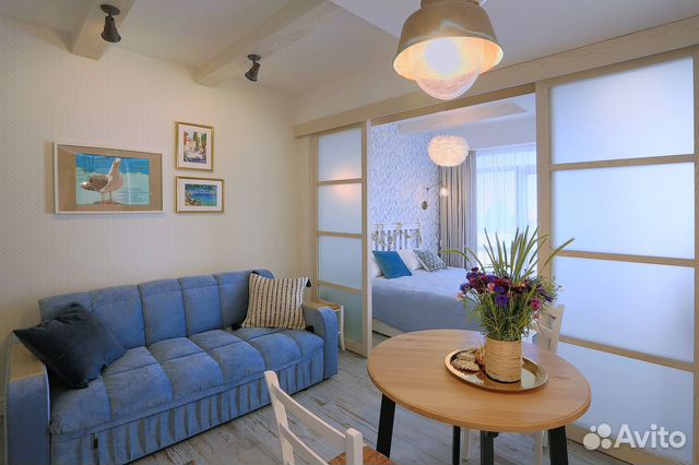 

Квартира-студия, 38 м², 1 кровать