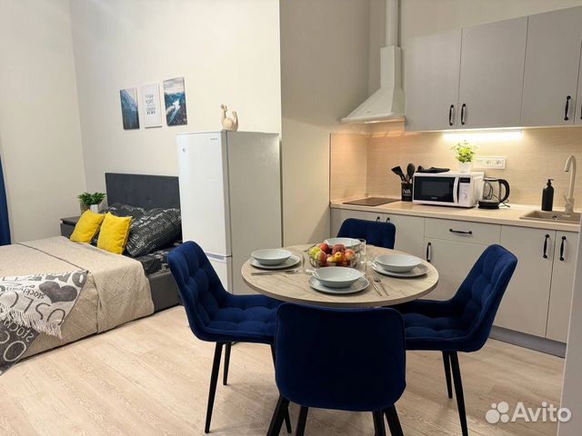 

Квартира-студия, 25 м², 2 кровати