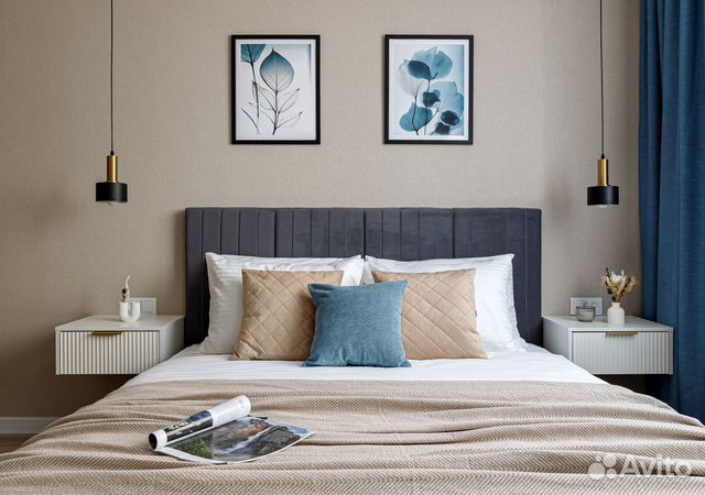 

1-к. квартира, 38 м², 2 кровати