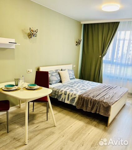 

Квартира-студия, 26 м², 2 кровати