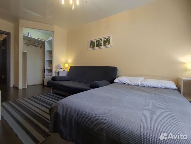 

1-к. квартира, 37 м², 2 кровати