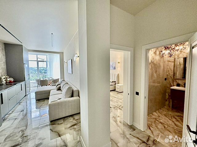 

1-к. квартира, 55 м², 2 кровати