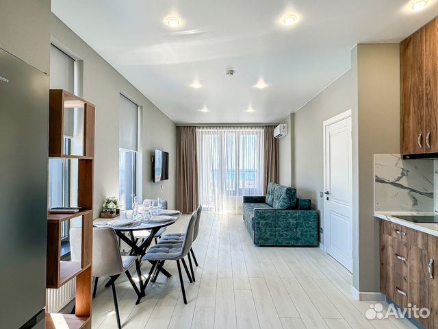 

1-к. квартира, 60 м², 2 кровати