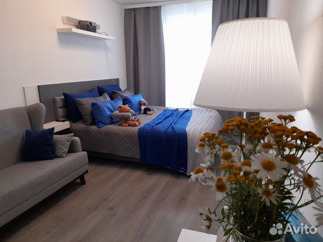 

1-к. квартира, 34 м², 2 кровати