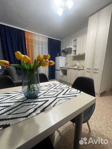 

1-к. квартира, 42 м², 3 кровати
