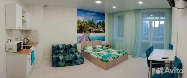 

Квартира-студия, 37,8 м², 1 кровать