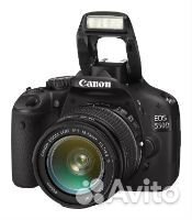 Canon EOS 550D Body и Kit 18-55 Без батареи и зар