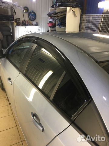 Дифлекторы окон Chevrolet cruze