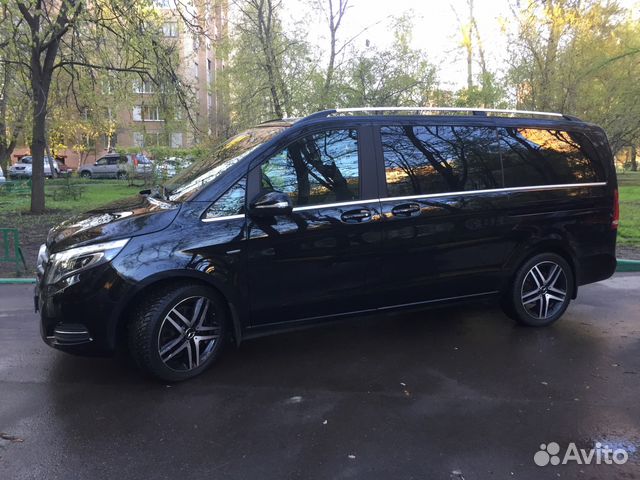Аренда минивэна мерседес V класса с водителем 2019