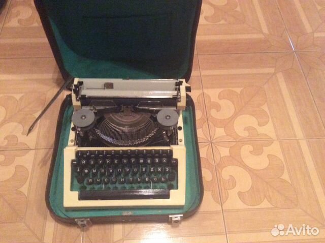 Печатная машинка СССР Москва Optex Печатная машинка СССР Москва Optex