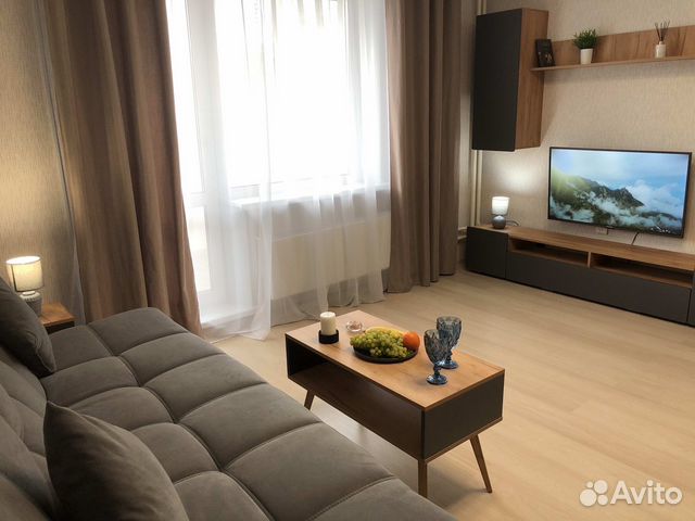 

1-к. квартира, 42 м², 2 кровати