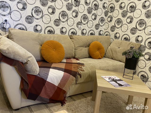 

1-к. квартира, 46 м², 2 кровати